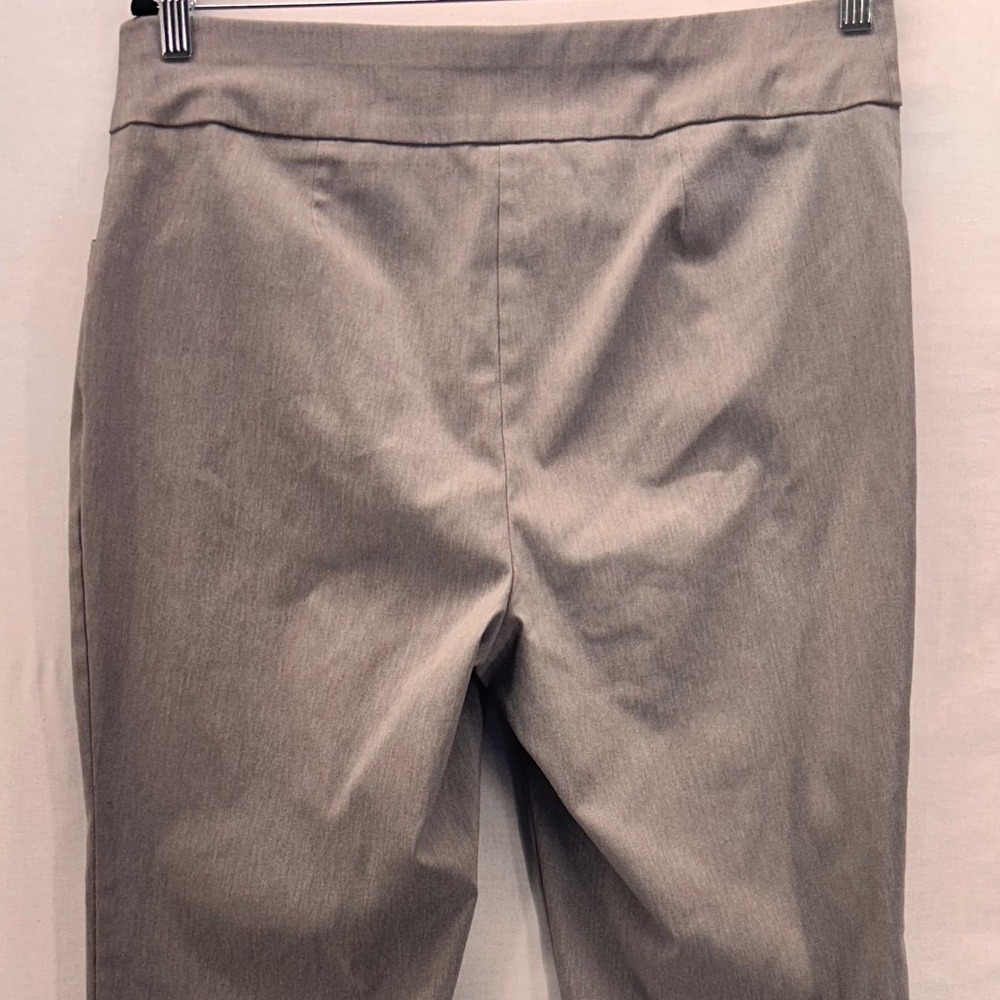 Chicos Pull On Pants‎ Gray Large Or 2 - Picture 5 of 16